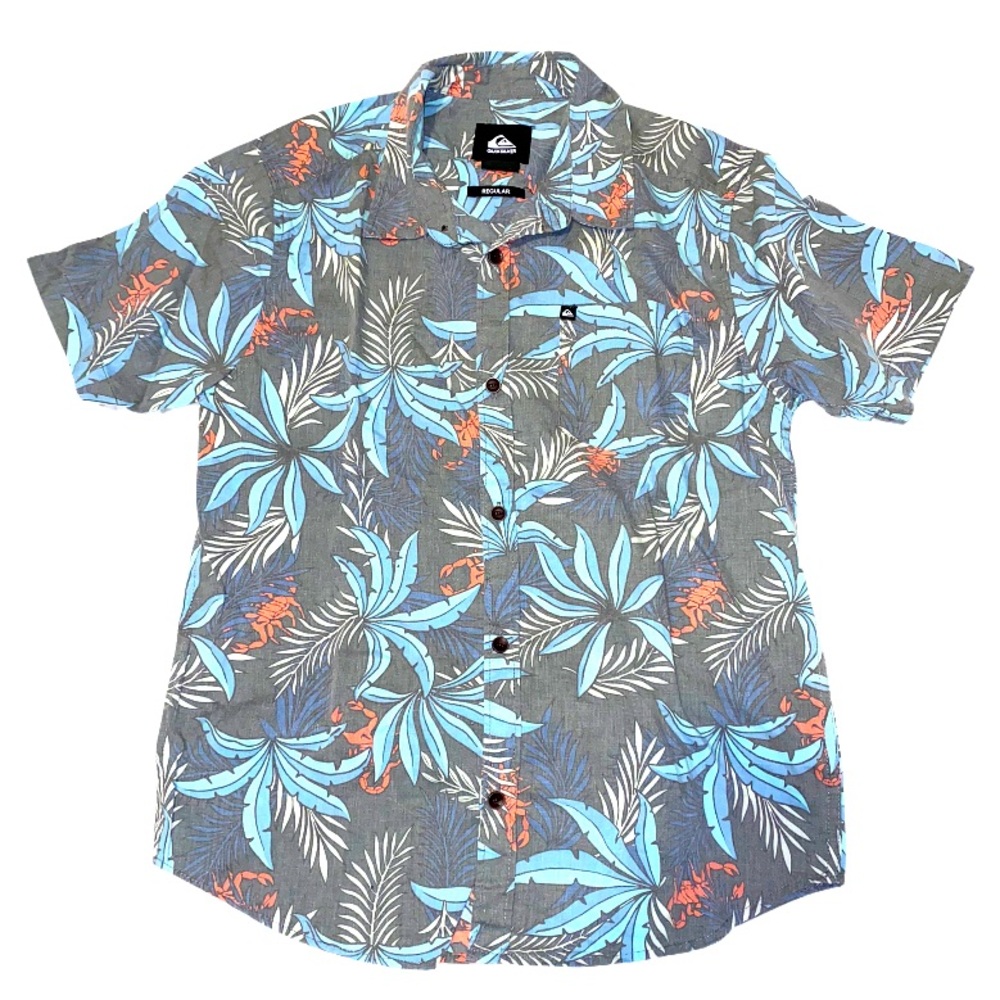 Boys quicksilver button up